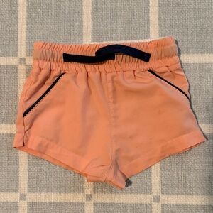 Cadets Elastic Waist Shorts with Navy Trim